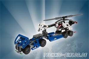 Lego 8433 Helikopter-Tieflader Lego 8433 Helikopter-Tieflader