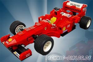 Lego 2556 Ferrari Formel 1 Rennwagen Lego 2556 Ferrari Formel 1 Rennwagen