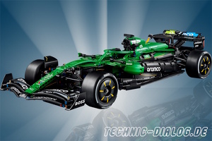Lego 42240 Aston Martin Aramco AMR25 F1® Rennwagen