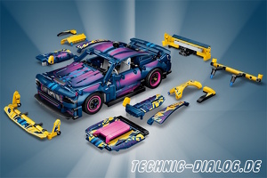 Lego 42236 Ford Mustang GT Auto aus der Tuning-Werkstatt